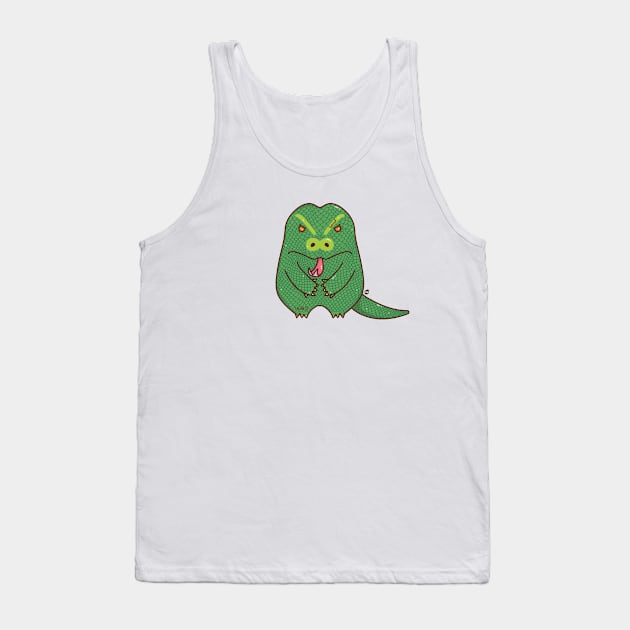 Monitor lizard MS Tank Top by MisturaDesign